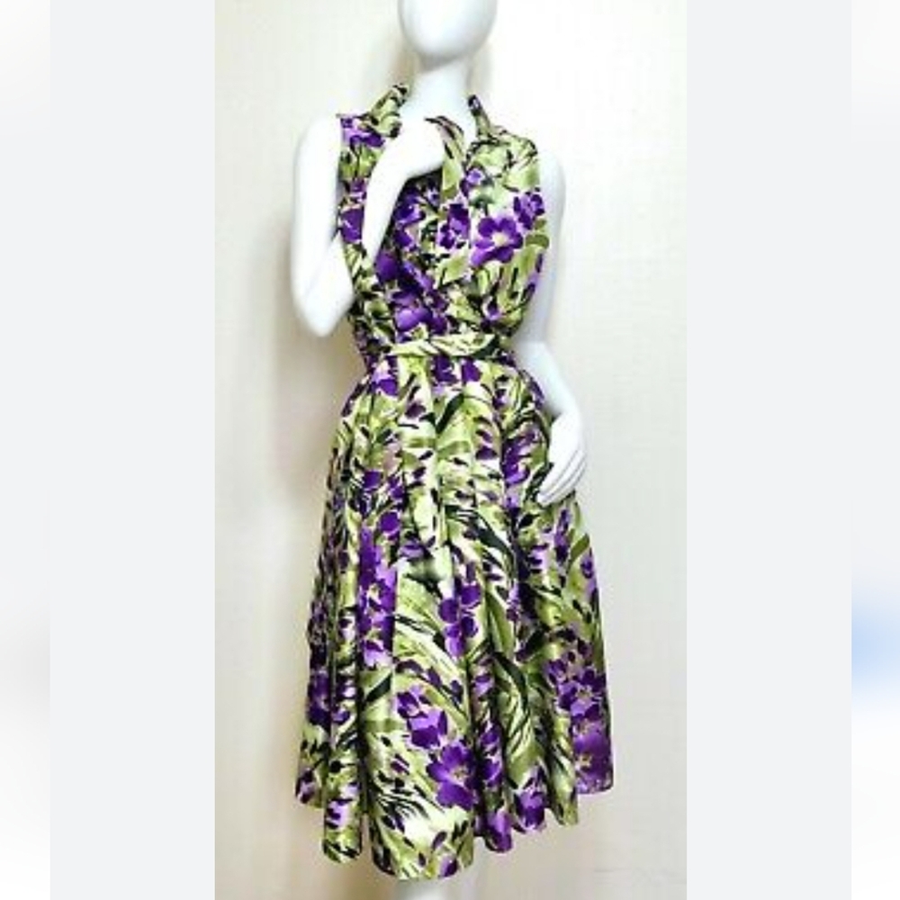 Jessica Howard floral sleeveless dress